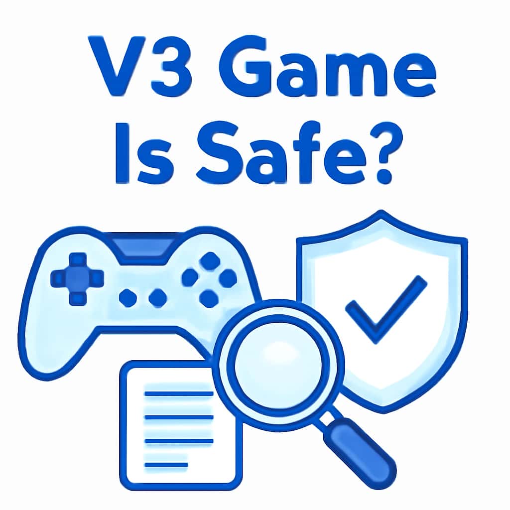 Diagram illustrating safety features of V3 Game.