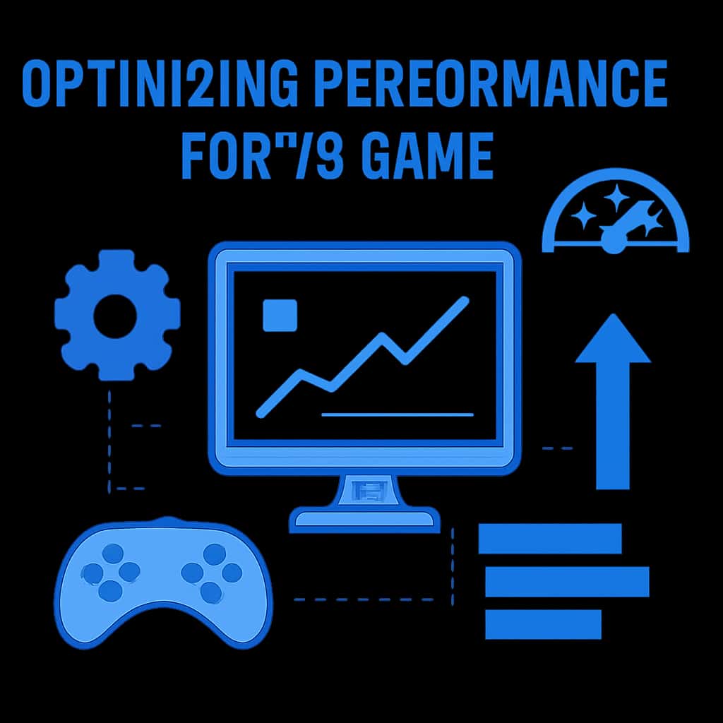 An educational diagram illustrating optimization strategies for V3 Game performance.