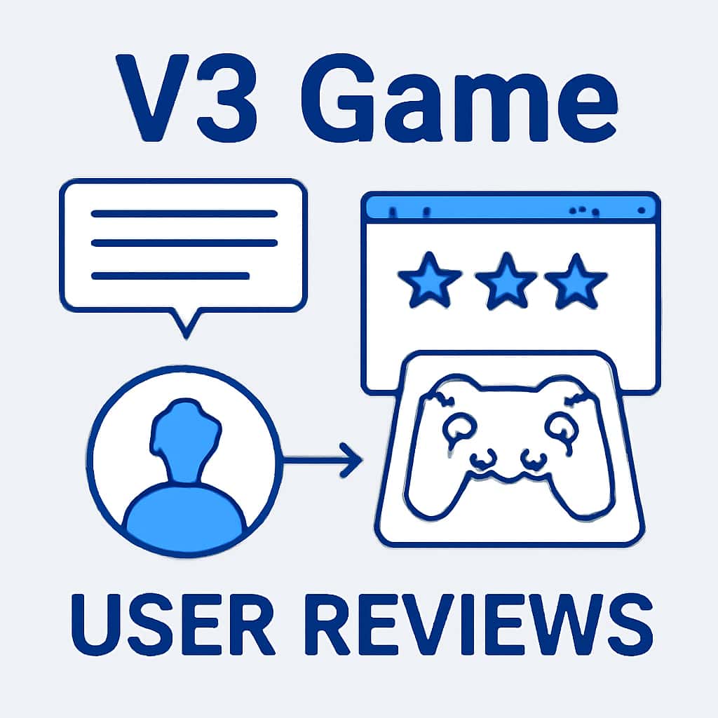 Illustration summarizing key user feedback themes for V3 Game.